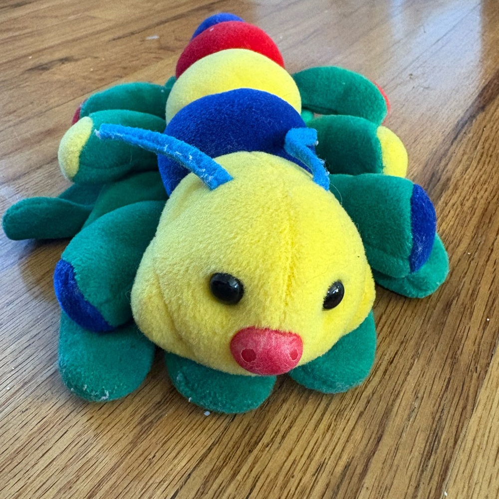 Retro 1994 Plush Creations Caterpillar Glove Puppet - Picture 4 of 5